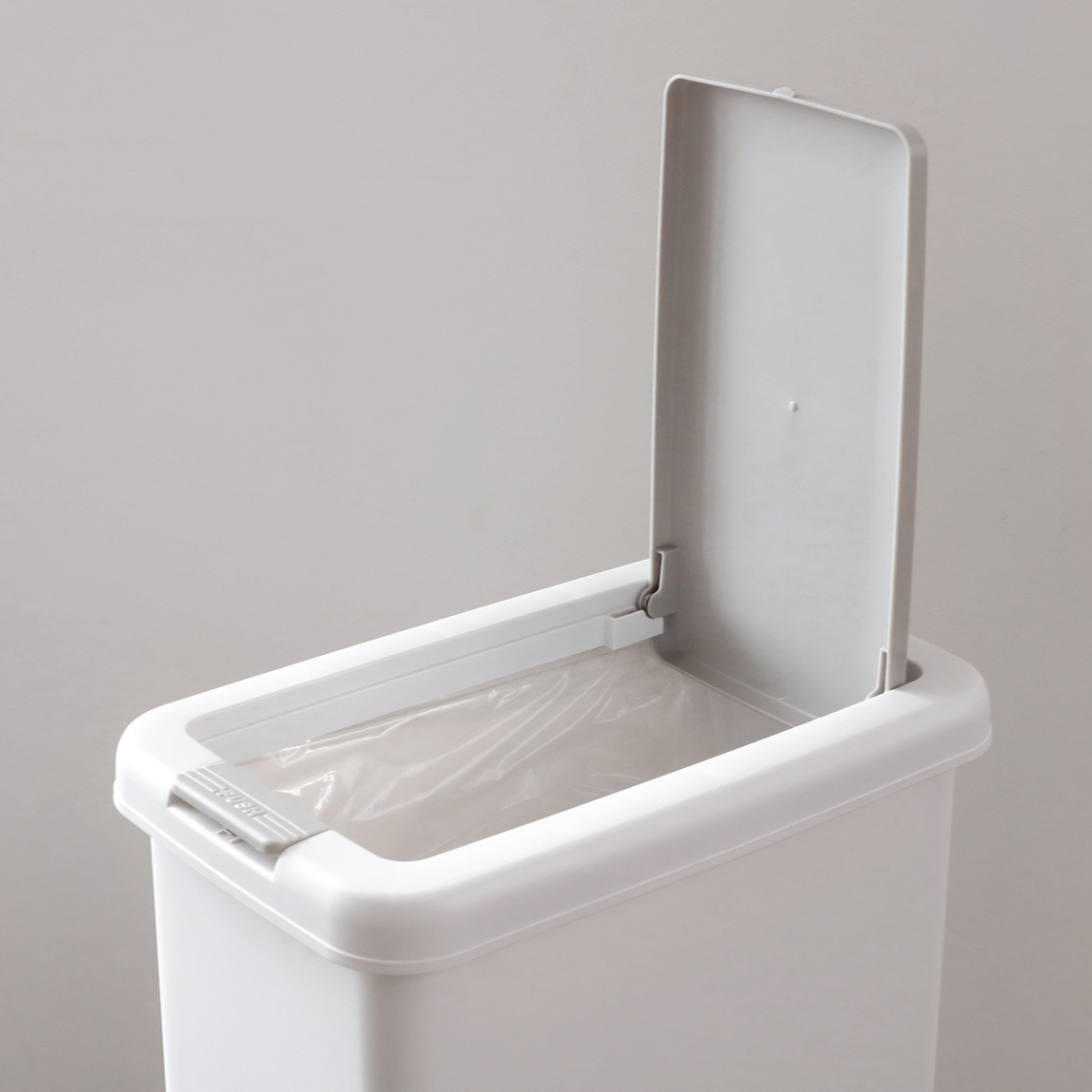 ゴミ箱 ふた付き スリムプッシュ 26.5L （ ごみ箱 26.5リットル