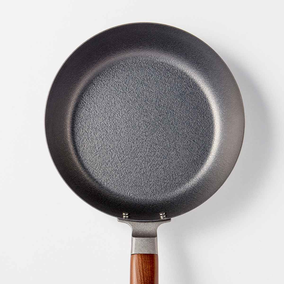 下村企販 フライパン 22cm IH対応 鉄製 窒化加工 ファイバーライン 旨