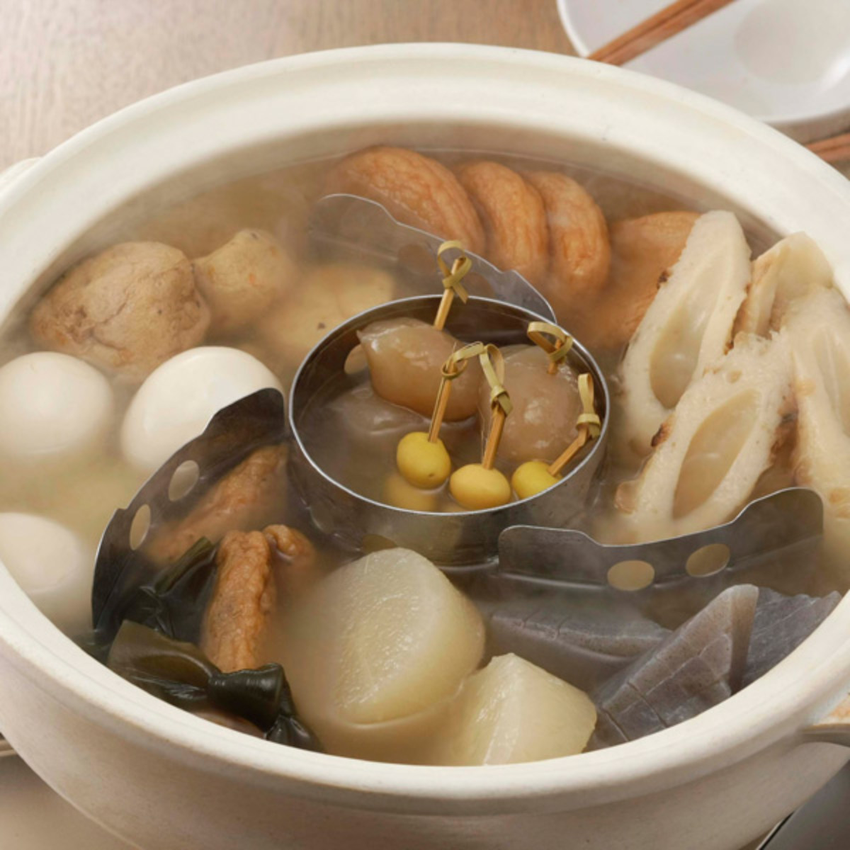 下村企販 おでん仕切り 居酒屋さん フリーサイズ ステンレス製 （ 鍋用