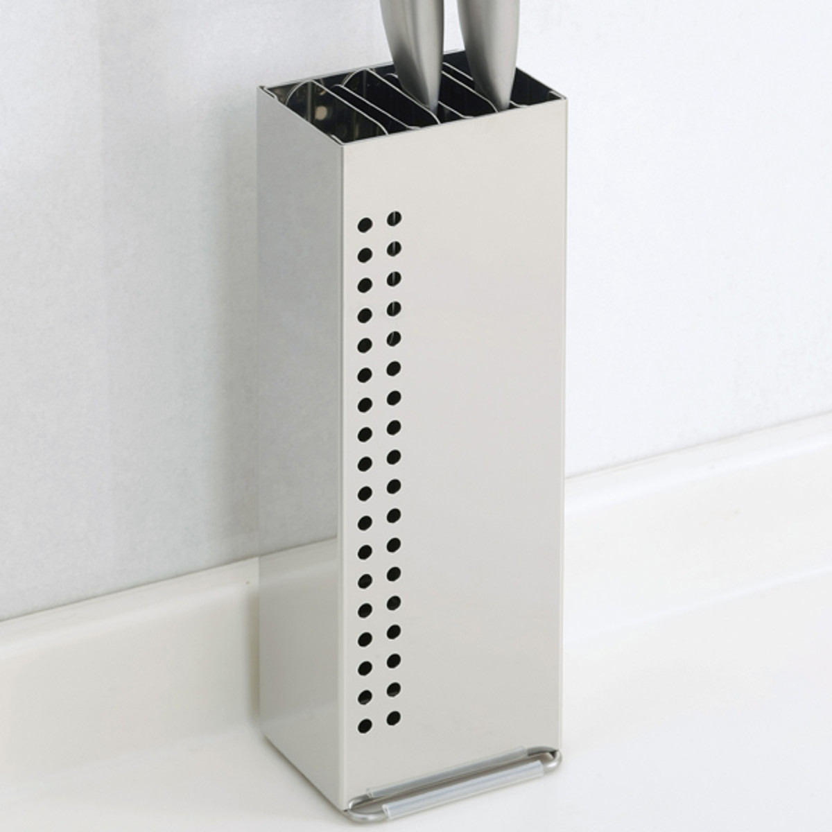 下村企販 包丁スタンド （ ステンレス 日本製 包丁立て ナイフスタンド