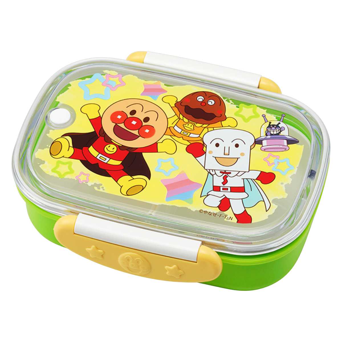 LEC（レック） お弁当箱 1段 360ml アンパンマン ロック式 （ それいけ