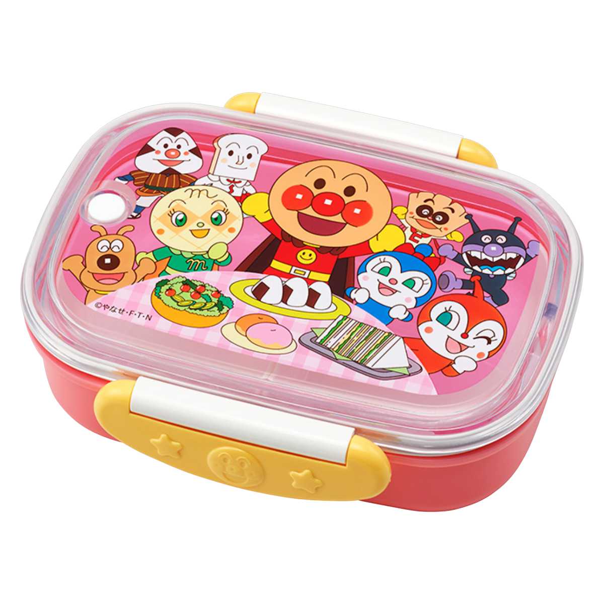 LEC（レック） お弁当箱 1段 360ml アンパンマン ロック式 （ それいけ