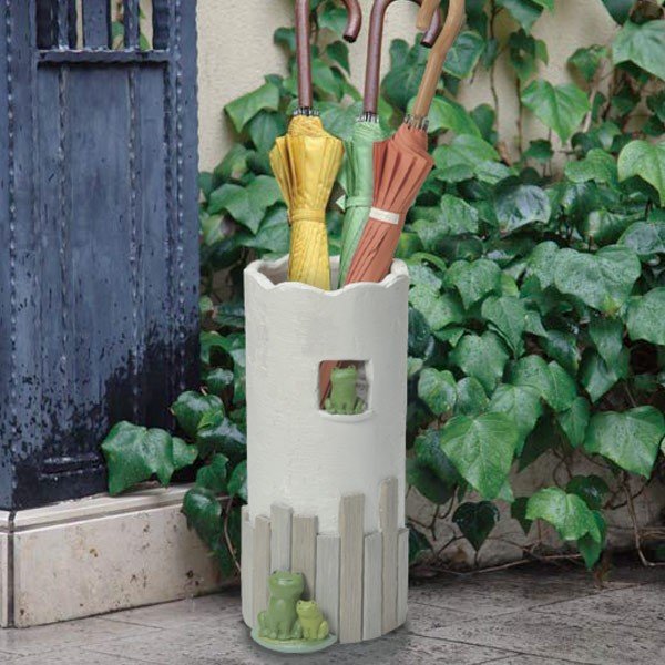 □在庫限り・入荷なし□ 傘立て 蛙 カエル アンブレラスタンド 3カエル