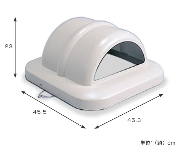 ゴミ箱 業務用 蓋 グランドコーナー用 角型 一般ゴミ用 （ 法人限定