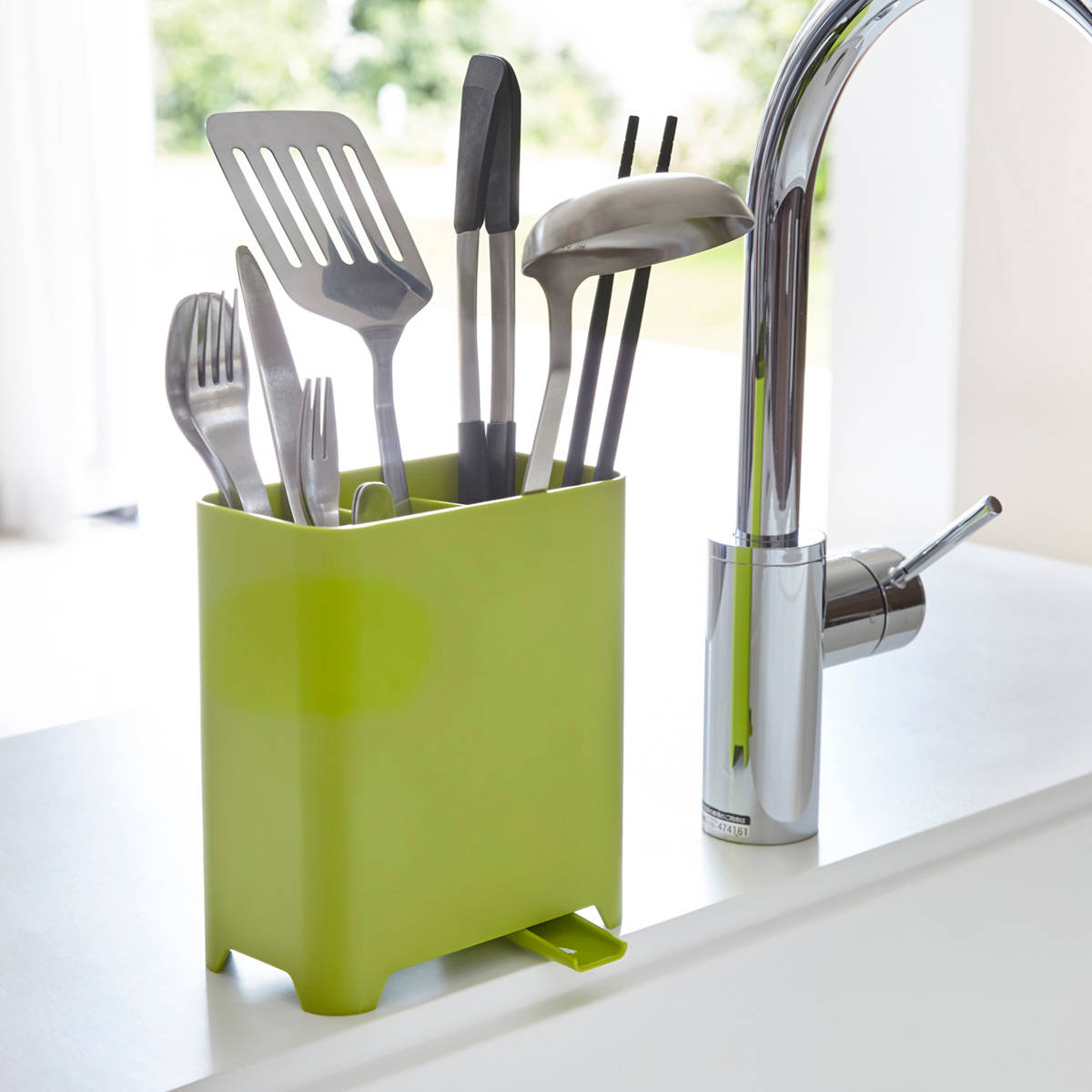 山崎実業 アクア キッチンツールスタンド （ 4903208032261 カトラリー