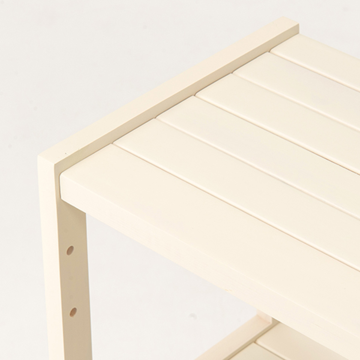 HAGiHARA（萩原） オープンラック 4段 木製 ディスプレイラック ウッド