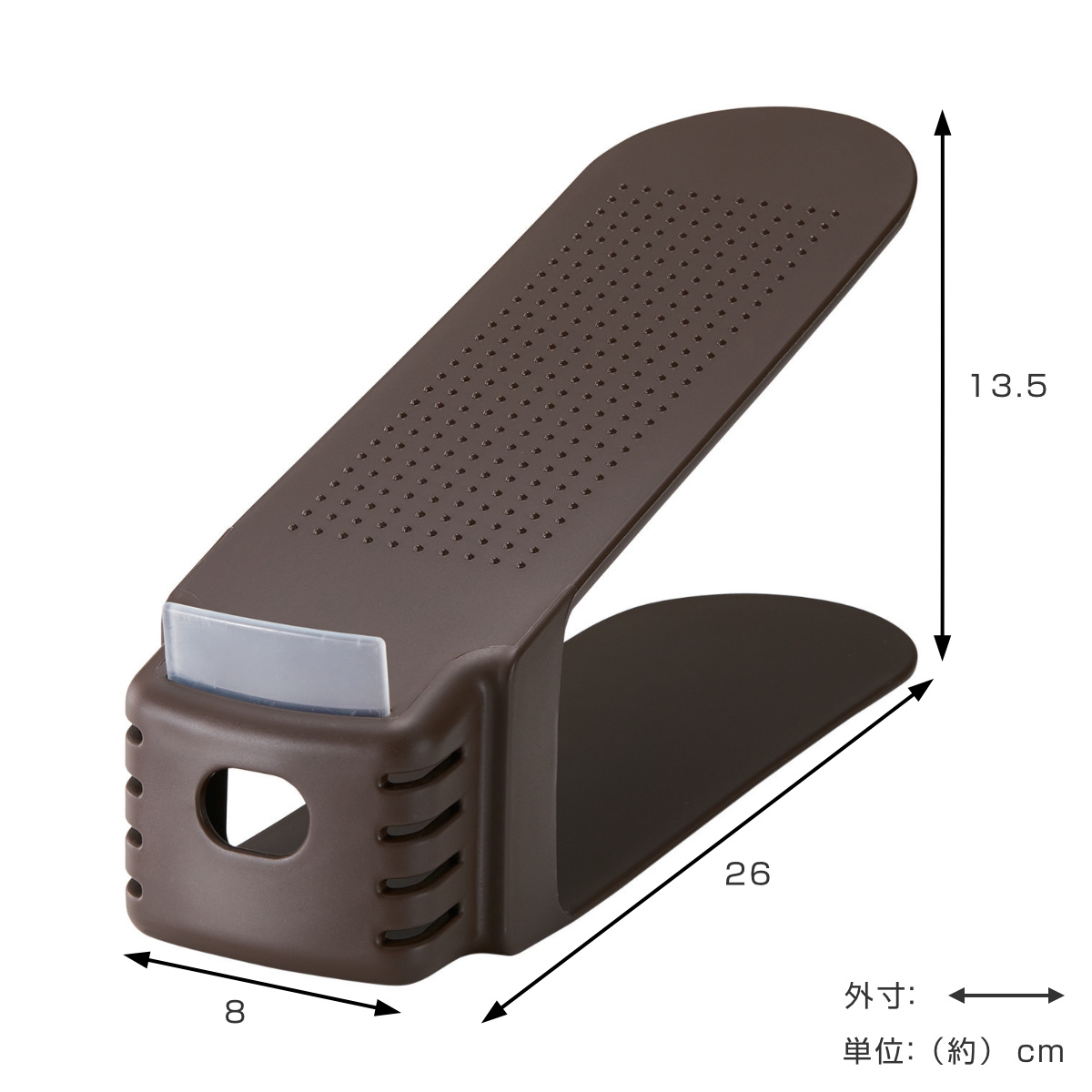 靴 収納 2個入り くつホルダー スリム ( ...の詳細画像3