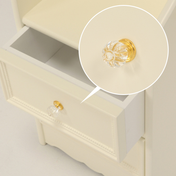 HAGiHARA（萩原） ランドセルラック スリム 引出し付 姫系