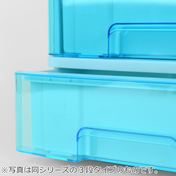 サンコープラスチック レターケース A4 幅26×奥行35×高さ15cm 深型 1段