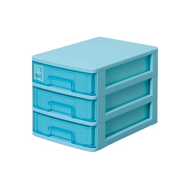 レターケース A5 幅19×奥行27×高さ19cm 3段 収納ケース （ 収納 収納