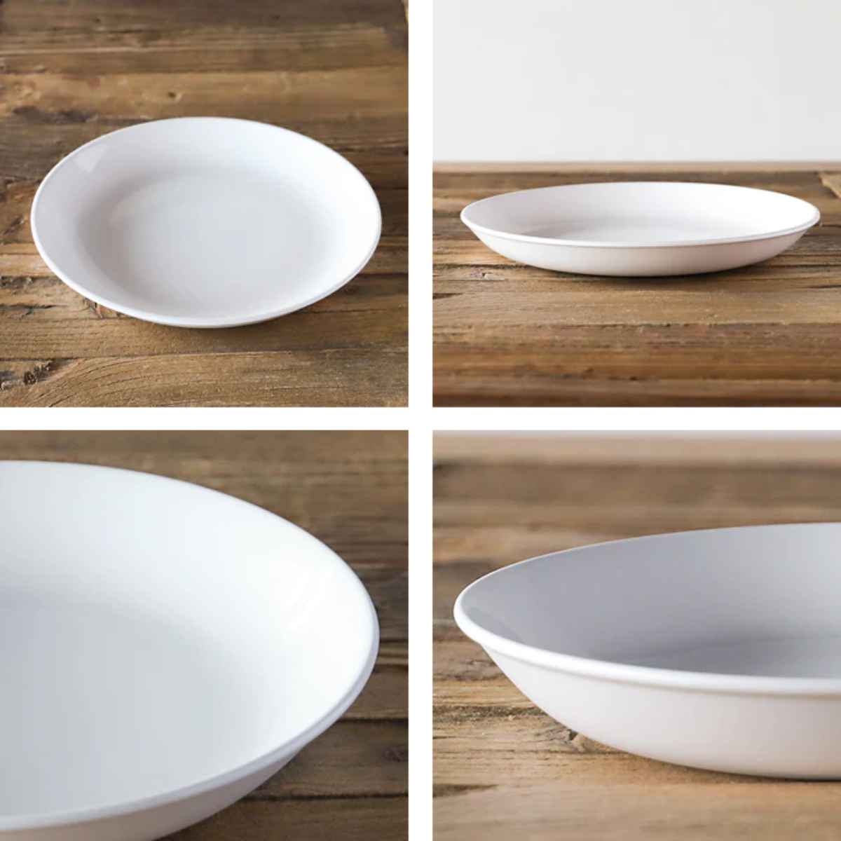 プレート 24cm 軽量強化磁器 fortemore フォルテモア 5枚セット （ 食