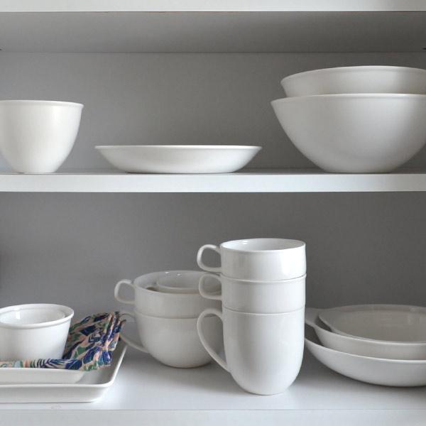 プレート 25cm オーバル 軽量強化磁器 fortemore フォルテモア （ 食洗