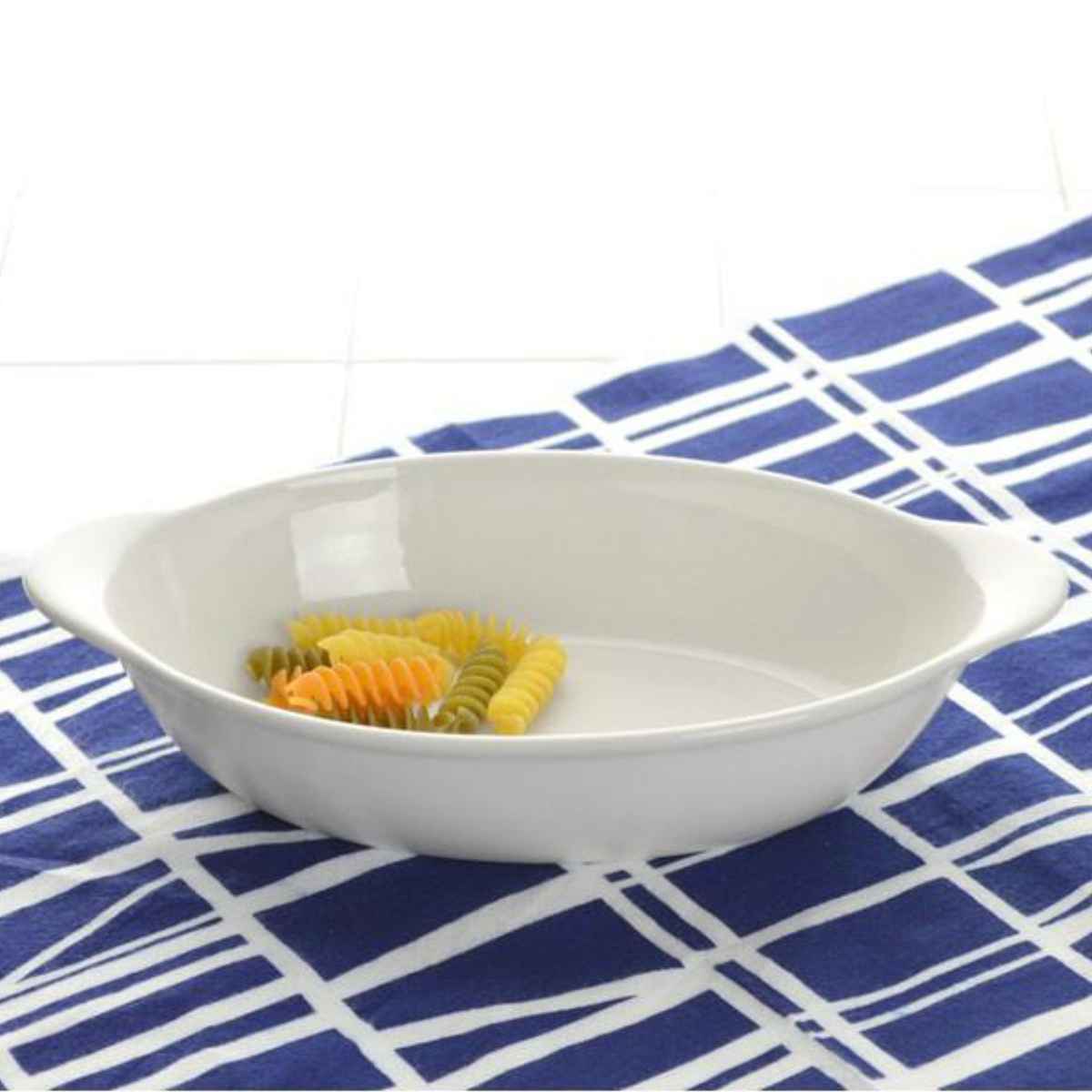 グラタン皿 23cm オーバル 軽量強化磁器 fortemore フォルテモア （ 食