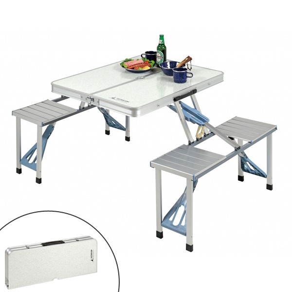 CAPTAIN STAG（キャプテンスタッグ） ピクニックテーブル アルミ製 4