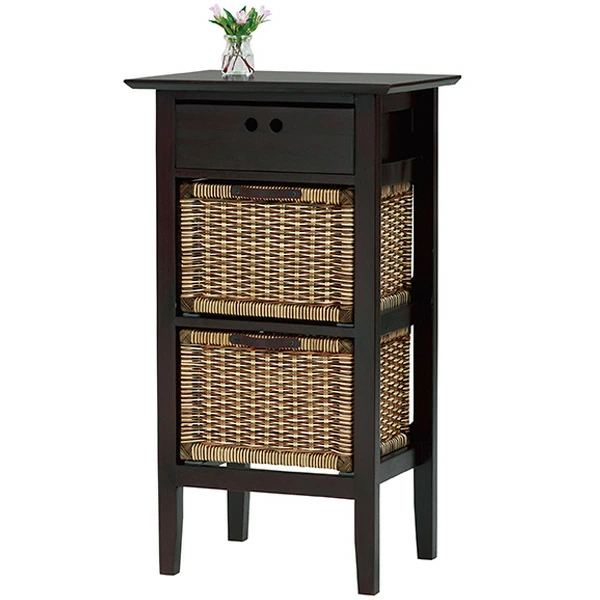 籐 チェスト 幅50cm 3段 天然木 ラタン （ ラタン製 引き出し 収納