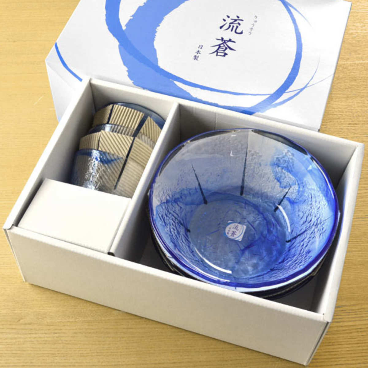 東洋佐々木ガラス 食器セット そうめん3客セット 中鉢 そば猪口