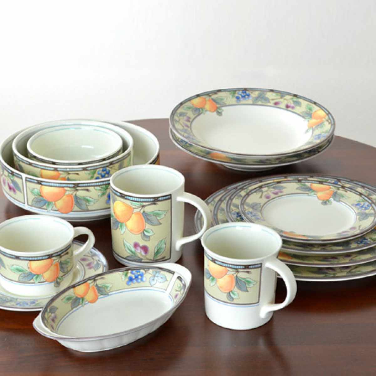 カップ＆ソーサー 270ml 洋食器 ガーデンハーベスト 硬質陶器