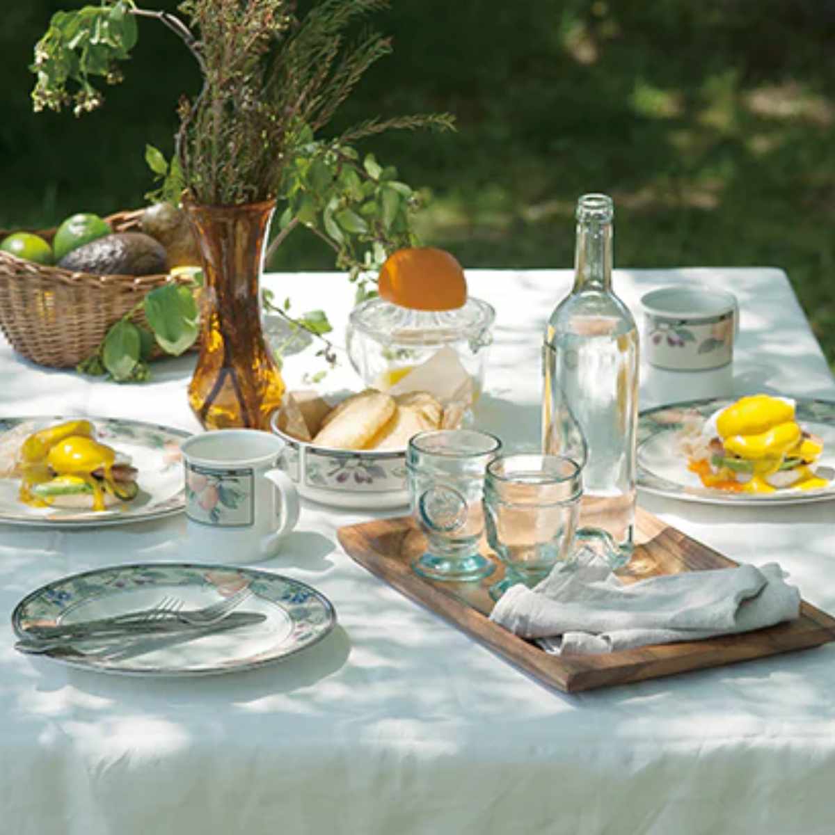 シリアルボウル 16cm 洋食器 ガーデンハーベスト 硬質陶器 （ 皿