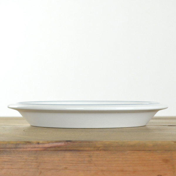 プレート 16cm コンコード ブルーライン 洋食器 陶器 同色5枚セット