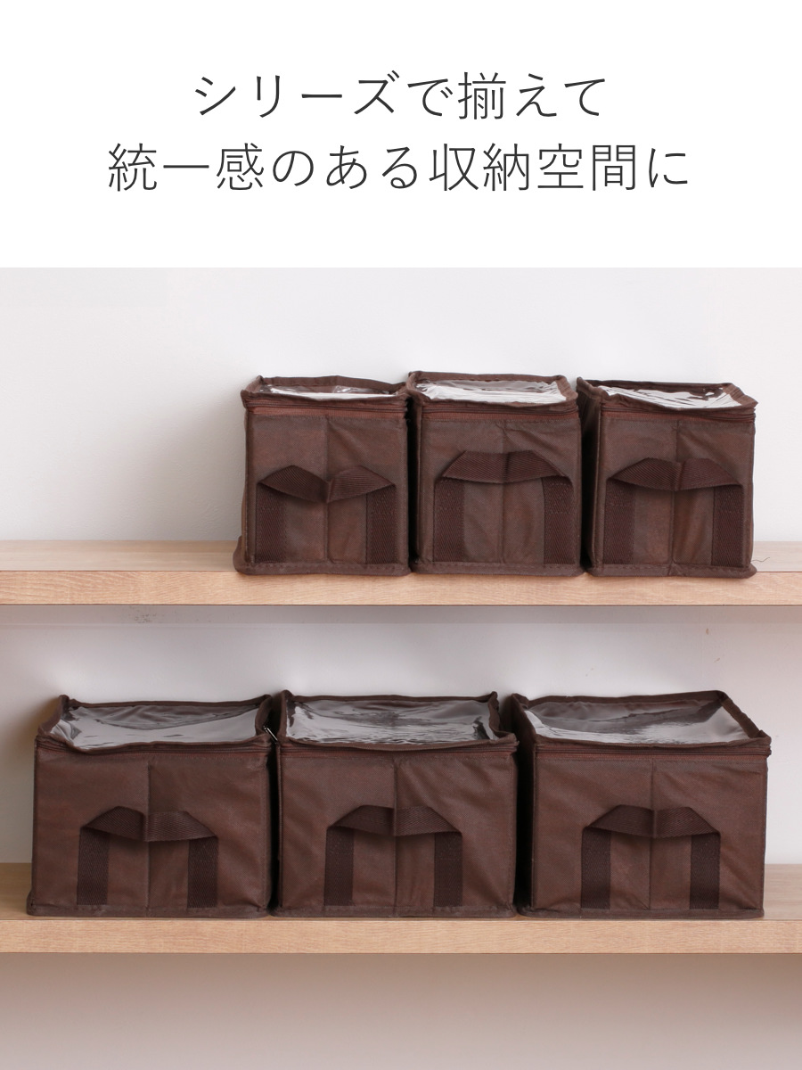 東洋ケース（TOYOCASE） 収納ボックス DVDサイズ 幅30×奥行20×高さ15cm