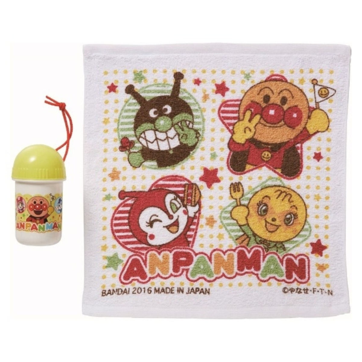 TORUNE（トルネ） おしぼりセット アンパンマン あんぱんまん （ 子供