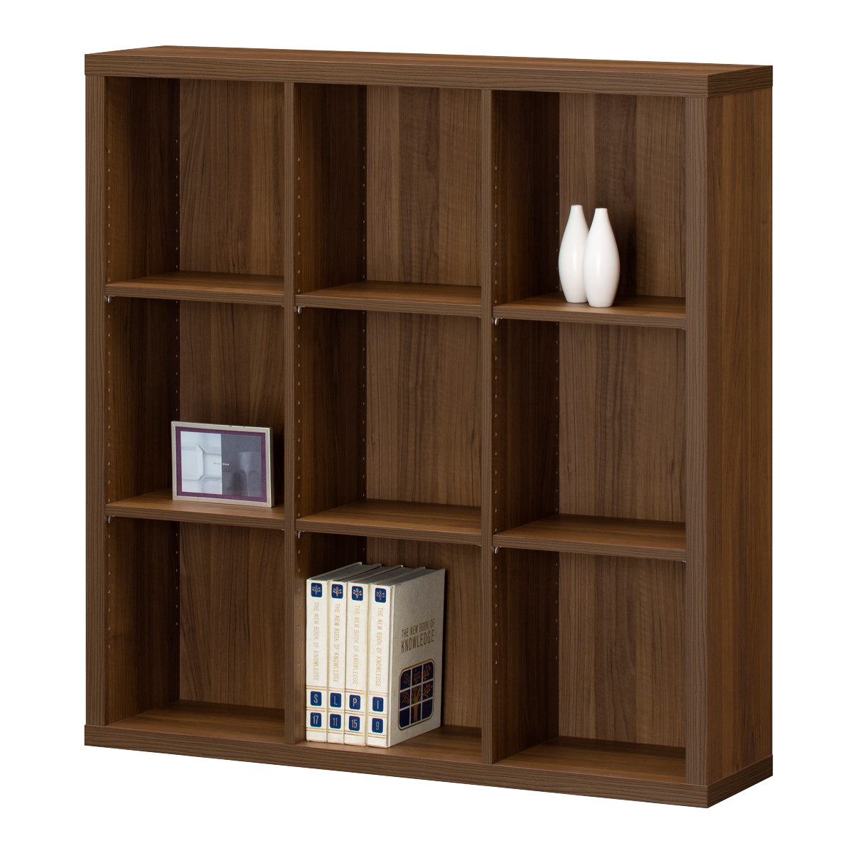 本棚 幅110cm 3段 フリーラック 3列 セパルテック （ ラック 収納棚