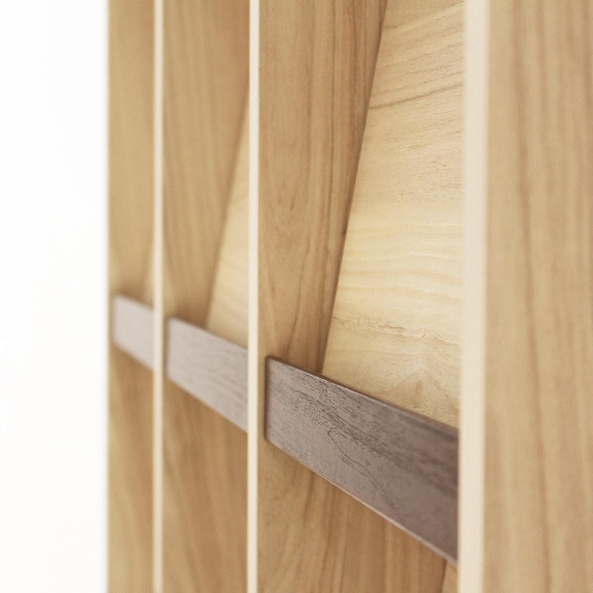 ディスプレイラック 幅94.7cm 3段 本棚 フラップ扉 セパルテック