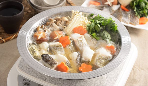 美味彩菜ちりすき鍋 26cm ステンレス製 IH対応 （ ガス火対応 両手鍋