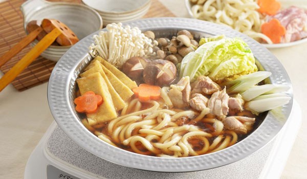 美味彩菜ちりすき鍋 26cm ステンレス製 IH対応 （ ガス火対応 両手鍋