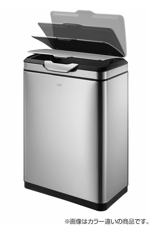 EKO ゴミ箱 20L+20L タッチプロビン ホワイト （ イーケーオー 40l 40