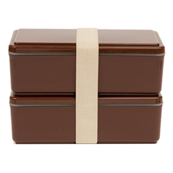 三好製作所 弁当箱 2段 1000ml 保冷剤一体型 GEL-COOL スクエア メンズ