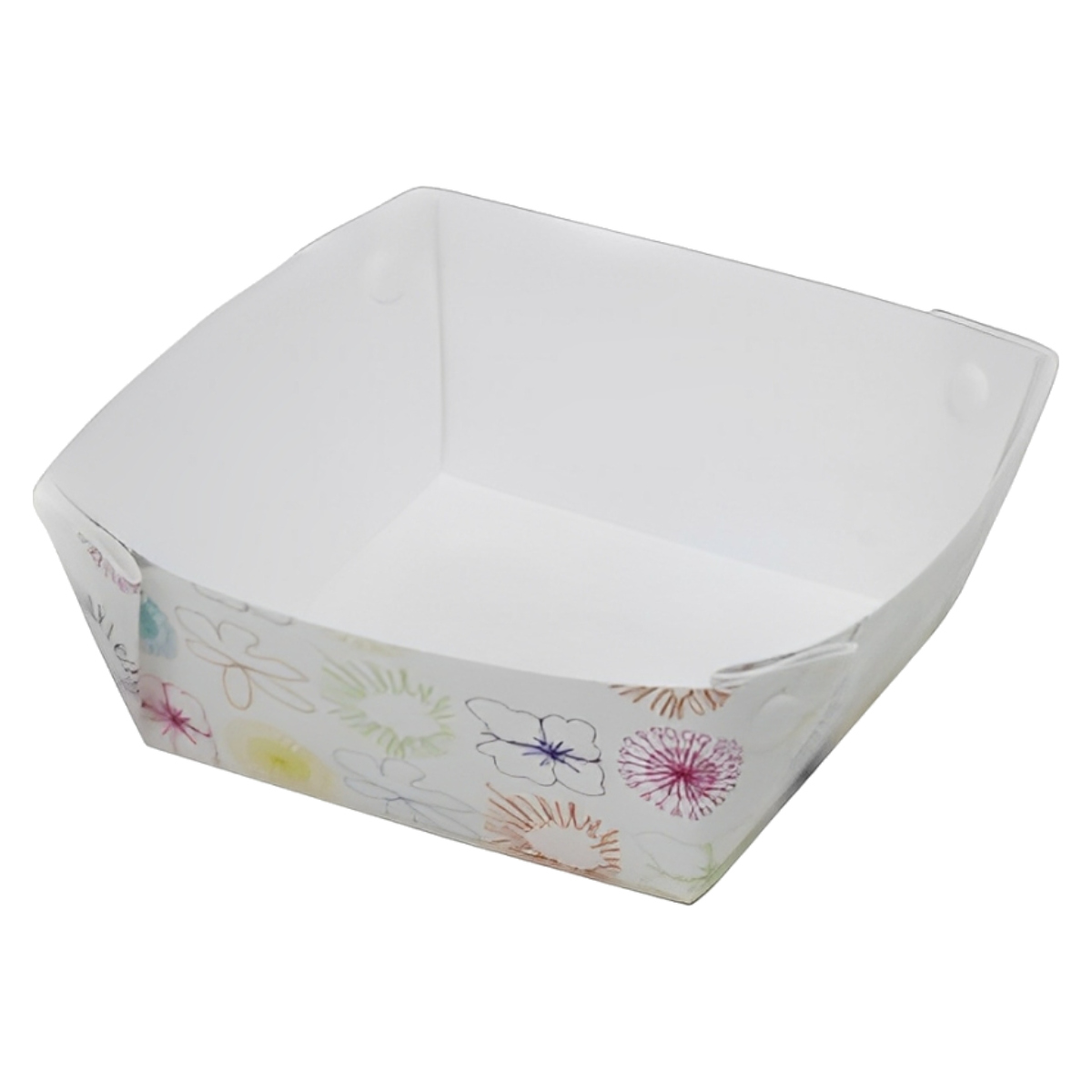 プレート フラワー HOH プラスチック 組み立て 同柄2枚入り 日本製