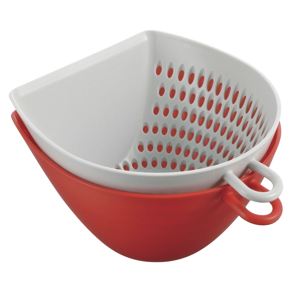 曙産業 ミニボウル2点セット ザル付き 電子レンジ対応 チリトリザル