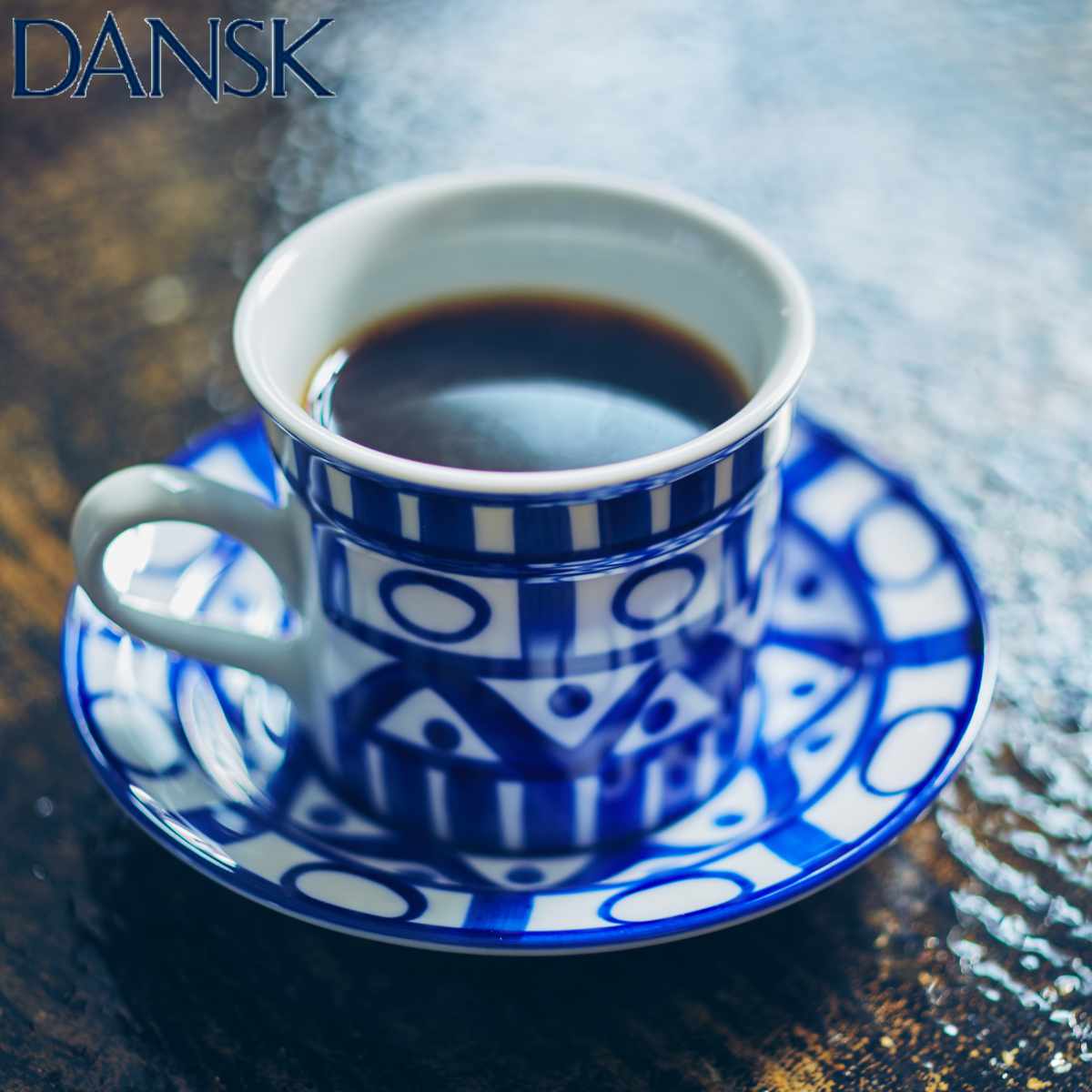DANSK（ダンスク） コーヒーカップ＆ソーサー 180ml アラベスク （ 食