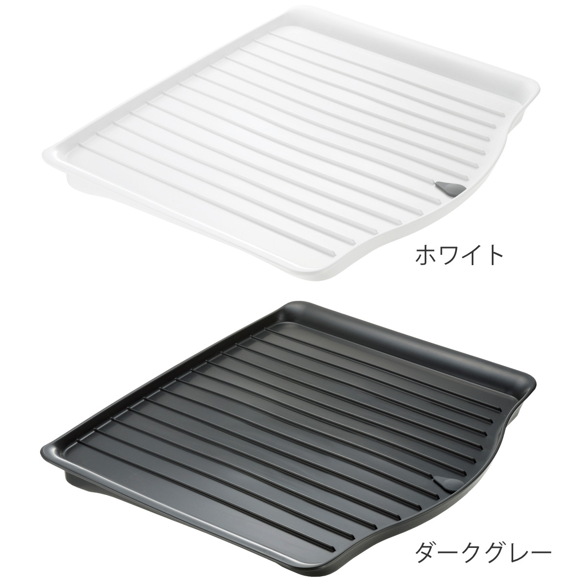水切りトレー 水切りマット リッチェル ラクー...の詳細画像1