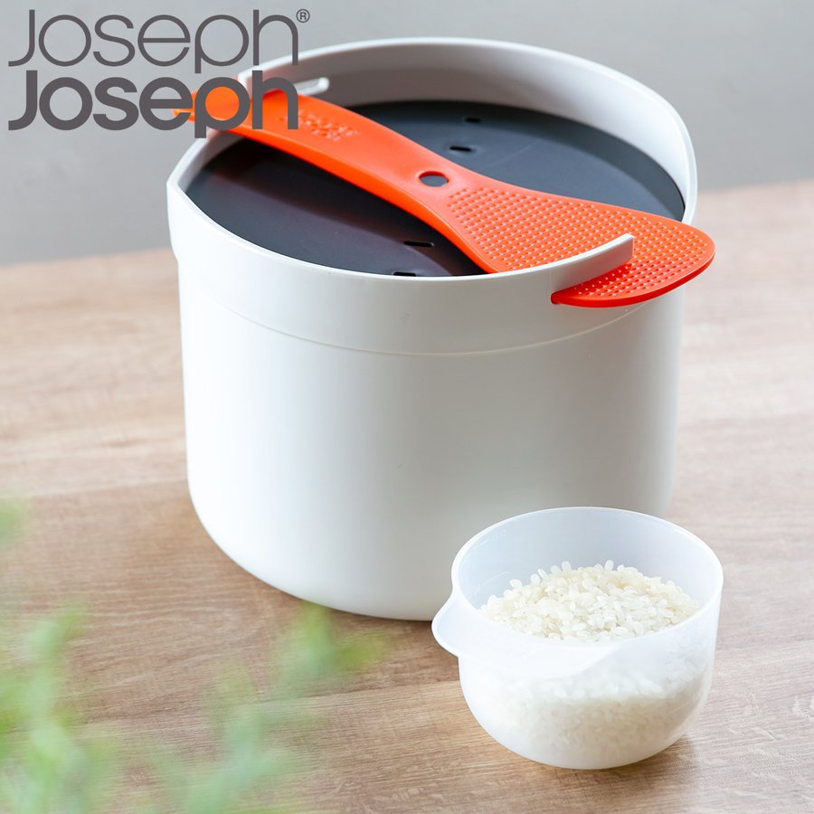 Joseph M-クイジーン ライスクッカー （ 電子レンジ専用 炊飯器 レンジ 電子レンジ 対応 簡単 手軽 時短 炊飯 1合 2合 3合 ） :  274124 : リビングート ヤフー店 - 通販 - Yahoo!ショッピング