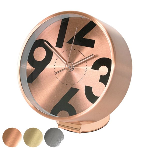 時計 アラーム時計 置き時計 EDGE BESIDE NUMBER （ 目覚まし時計