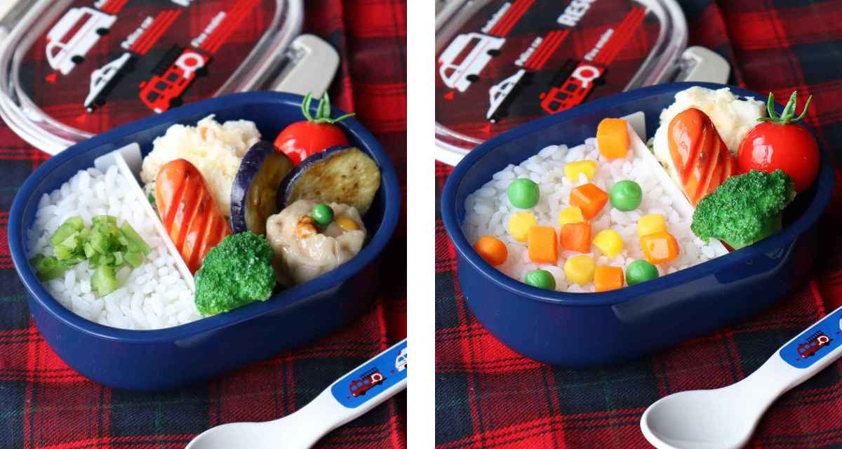 弁当箱 1段 330ml 小判型 はたらくくるま （ お弁当箱 ランチボックス