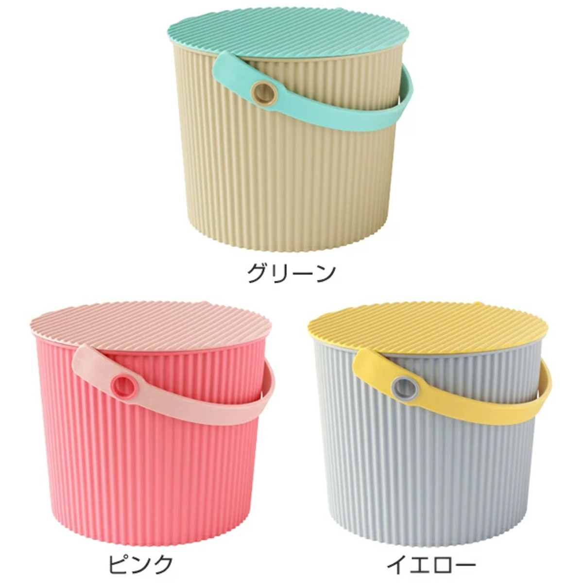 八幡化成 収納バスケット ミニ 4L 幅22×奥行21×高さ17cm 簡易 スツール