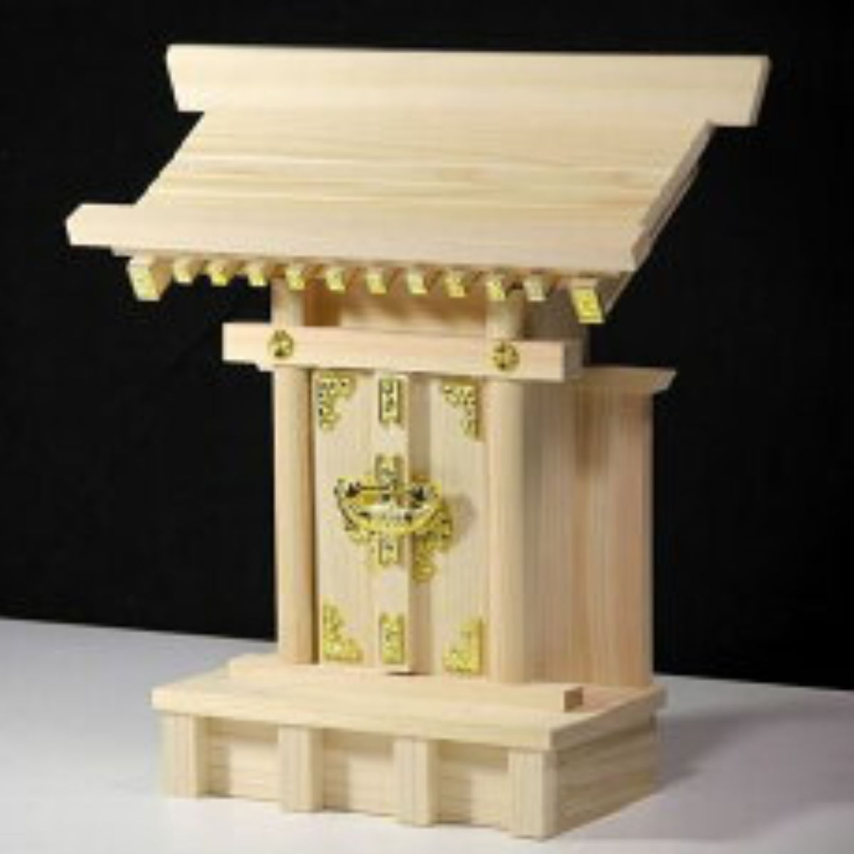 神棚 神具 仏具 やまこう 神棚 中天理 （ 神殿 宮形 桧 檜 神具 神明