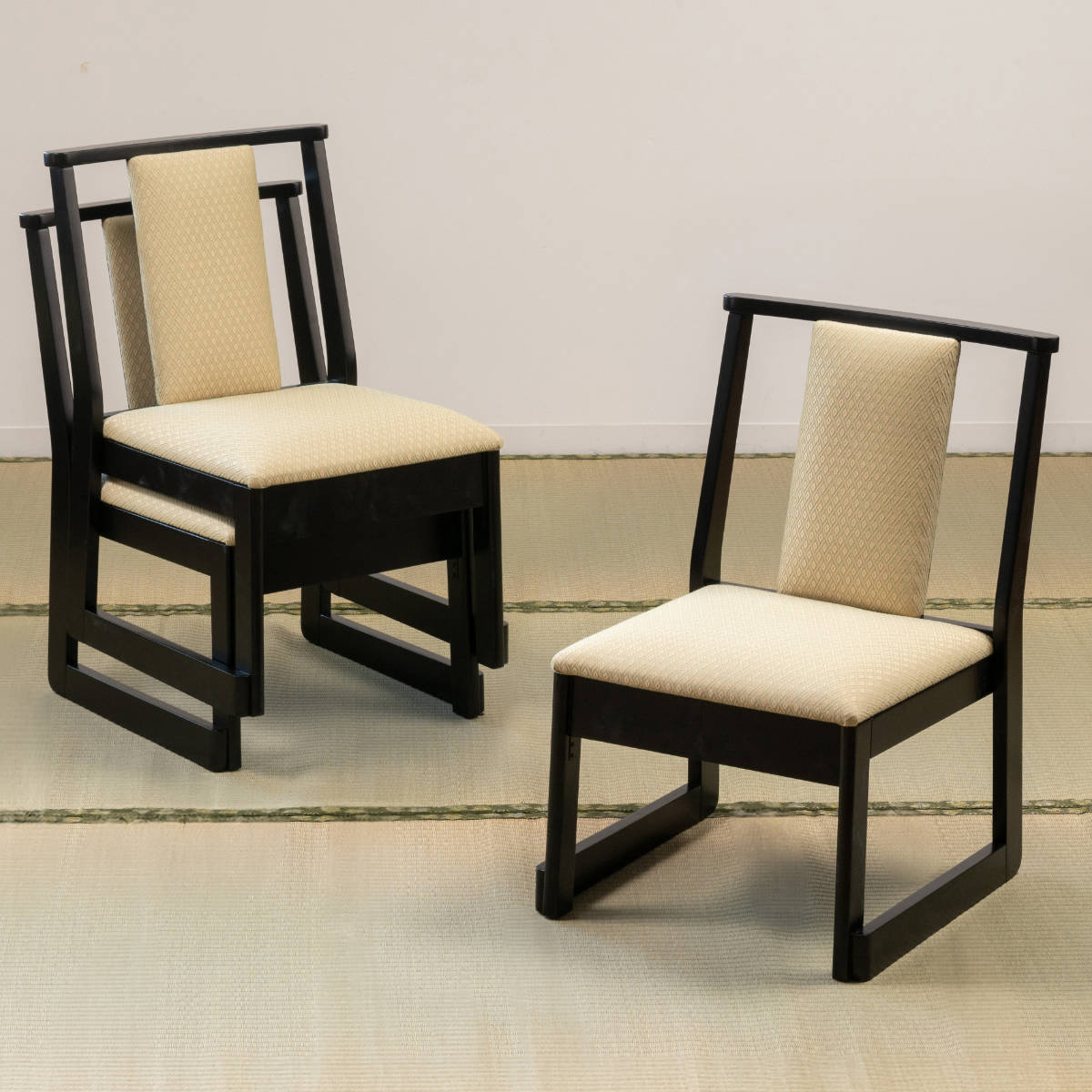 東谷 お座敷チェア ロータイプ 座面高36cm 座椅子 スタッキング