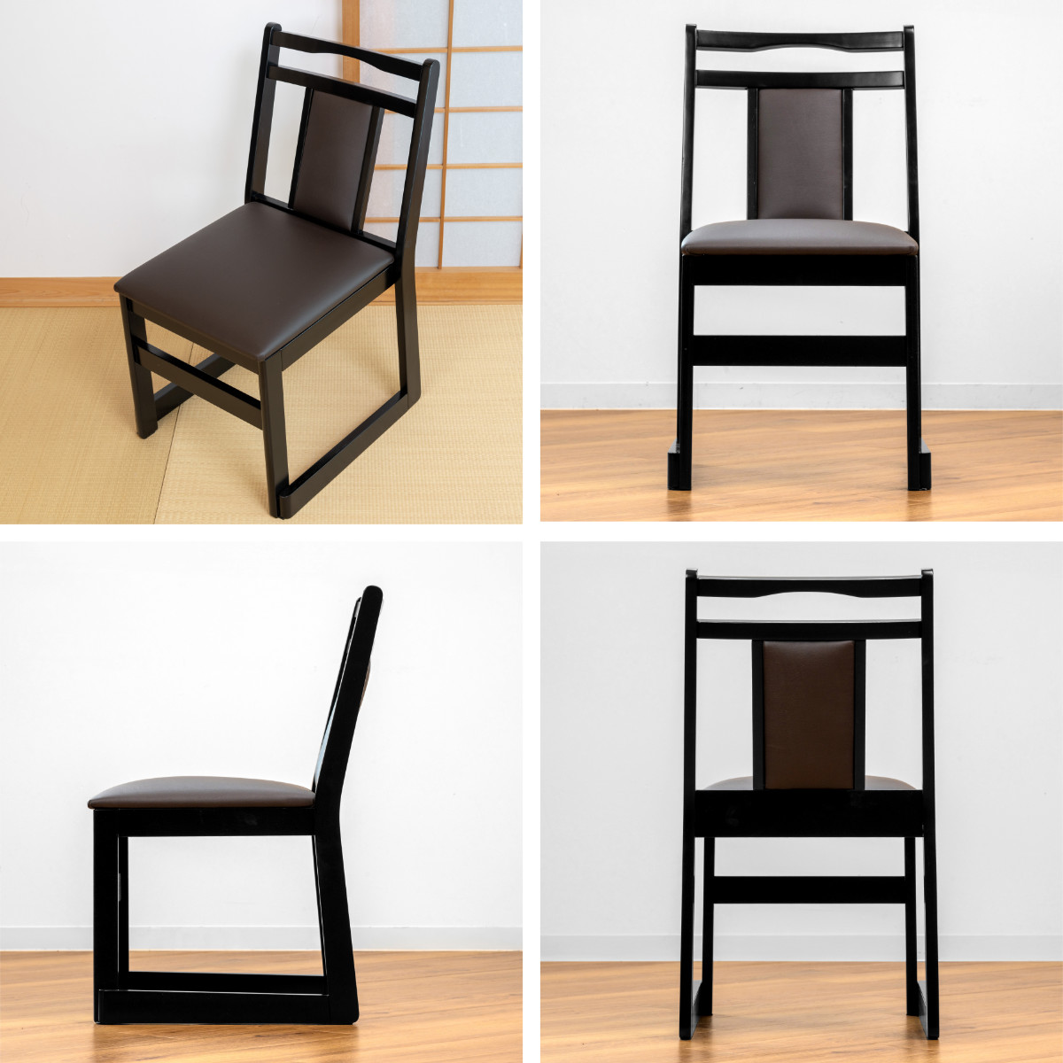 東谷 お座敷チェア ハイタイプ 同色2脚セット 座面高44cm 座椅子