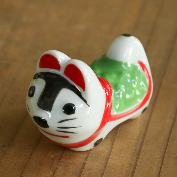 箸置き おしゃれ 犬 張り子 正月 はしおき 磁器 食器 （ カトラリー