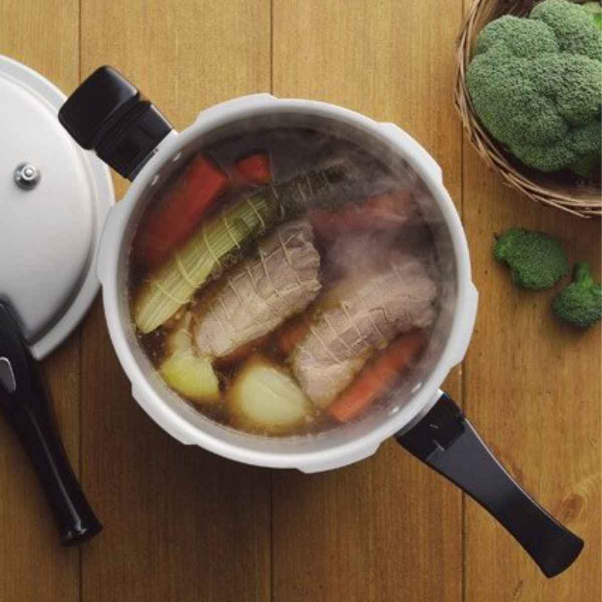 パール金属 圧力鍋 6L IH対応 ホットクッキング 1升炊 （ ガス火 IH