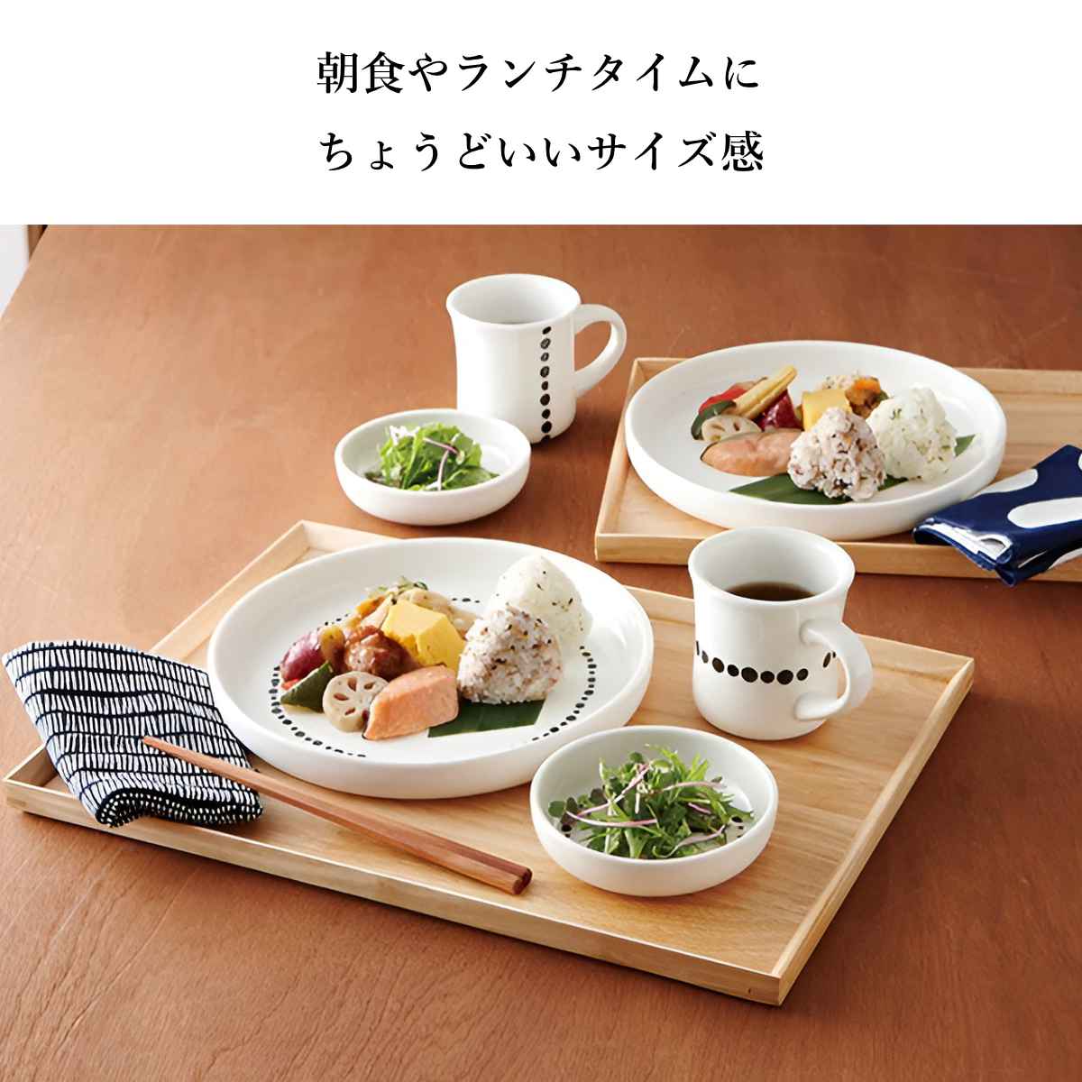 トレー 32×25cm warms 木製 ラバ...の詳細画像4