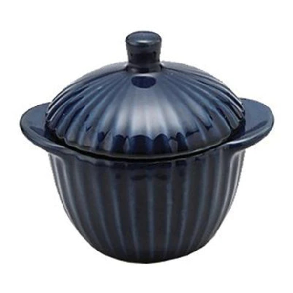 TAMAKI ココット 11cm 蓋付き ギャザー （ 食洗機対応 電子レンジ対応