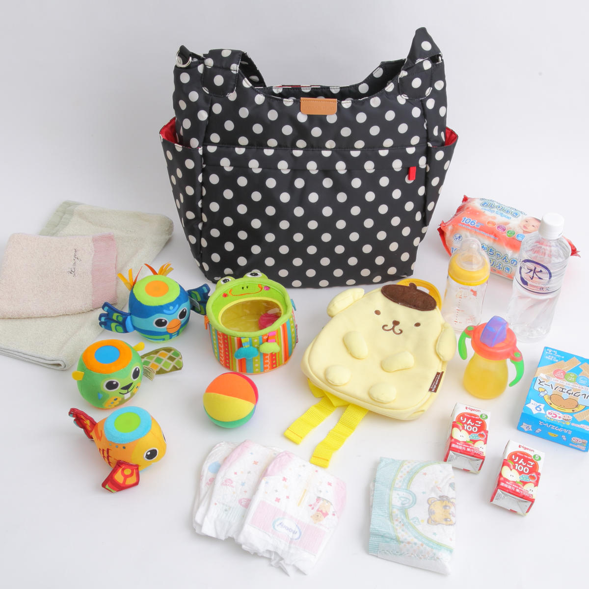 Hanna Hula（ハンナフラ） マザーズバッグ 3WAY H型 マザーズリュック