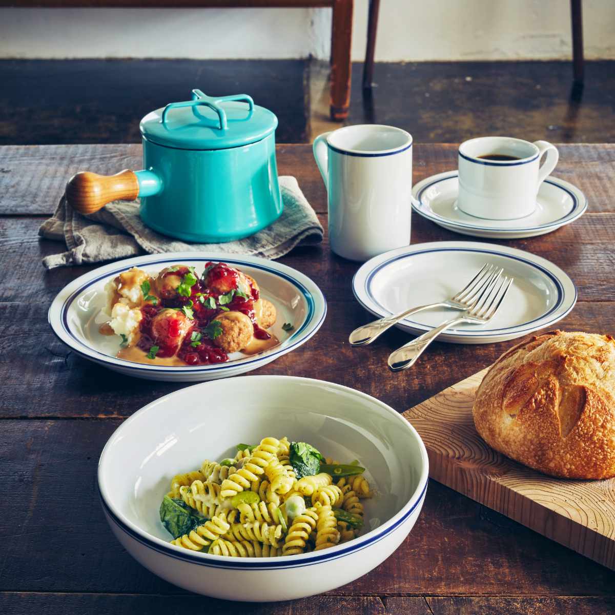 DANSK（ダンスク） ディナープレート 26.5cm ビストロ 洋食器 （ 北欧