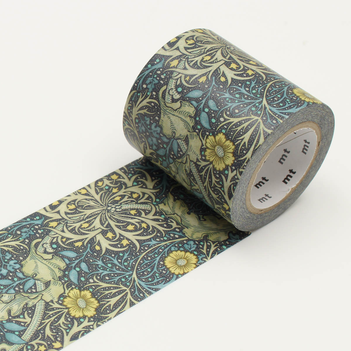 マスキングテープ mt 幅広 ウィリアム・モリス seaweed （ マステ 和