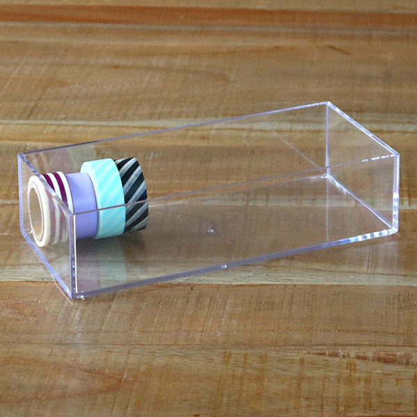 クリアケース 収納ケース 約 幅21.2×奥行10.1×高さ5.4cm 15個セット